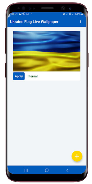 Play APK Ukraine Flag Live Wallpaper  and enjoy Ukraine Flag Live Wallpaper with UptoPlay com.app4joy.ukraine_free