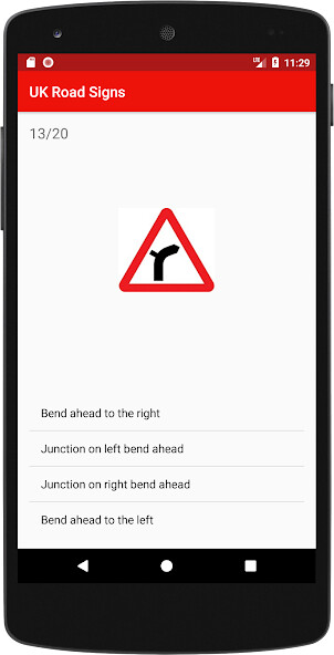Play APK UK Road Signs  and enjoy UK Road Signs with UptoPlay com.galaticdroids.UKRoadSigns