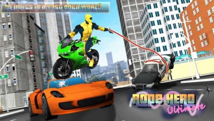 Play Ultimate Rope Hero 