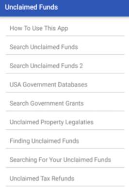 Play Unclaimed Funds 