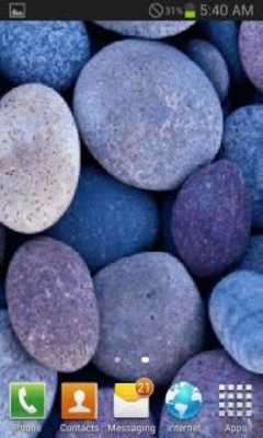 Play Underwater Rocks LWP 