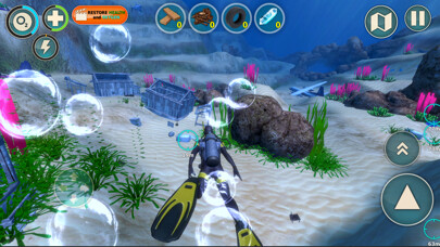 Play APK Underwater Survival Simulator  and enjoy Underwater Survival Simulator with UptoPlay com.taigagames.underwatersurvival