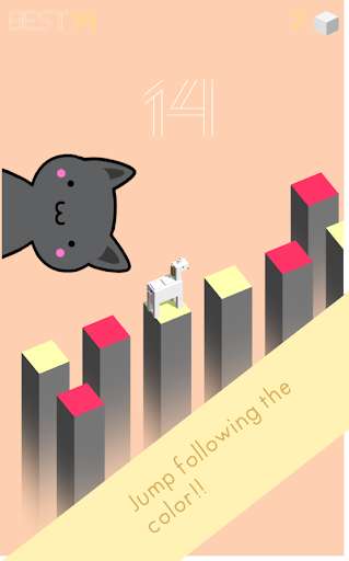 Play APK Unicorn Kawaii Jump  and enjoy Unicorn Kawaii Jump with UptoPlay com.StationGames.CrossyColor