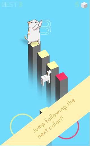 Play APK Unicorn Kawaii Jump  and enjoy Unicorn Kawaii Jump with UptoPlay com.StationGames.CrossyColor