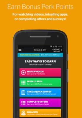 Play Unlock & Win! by Perk 