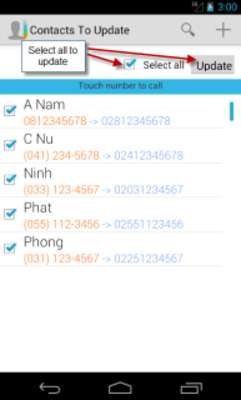 Play Update Phone Code 