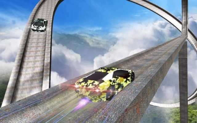 Play US Army Car Racing Extreme Speed Car Track Racing 