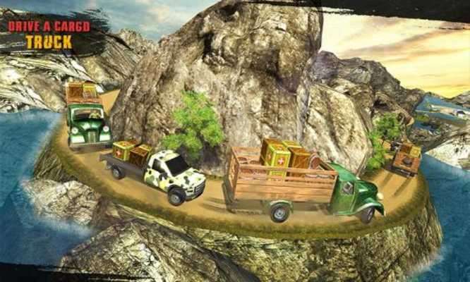 Play US Army Truck Military Cargo Transport Simulator 