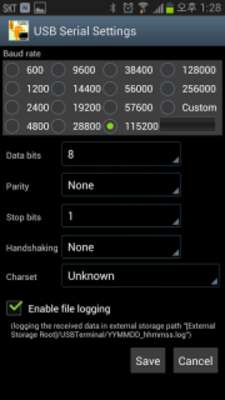 Play USB Serial Terminal Pro 
