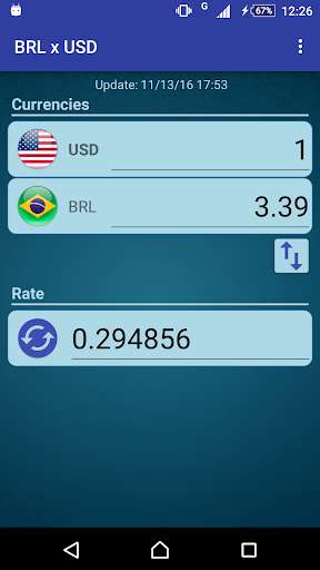 Play APK US Dollar x Brazilian Real  and enjoy US Dollar x Brazilian Real with UptoPlay conversor.conversaotaxasbasico.brlusd