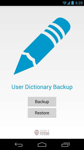 Play APK User Dictionary Backup and enjoy User Dictionary Backup with UptoPlay com.impsycho.udbackup Play APK User Dictionary Backup and enjoy User Dictionary Backup with UptoPlay com.impsycho.udbackup
