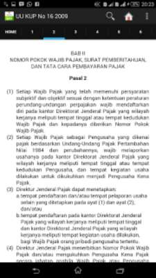 Play UU KUP Pajak No 16 2009 