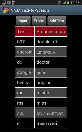 Play APK VAJA Text-to-Speech Engine  and enjoy VAJA Text-to-Speech Engine with UptoPlay com.vajatts.nok