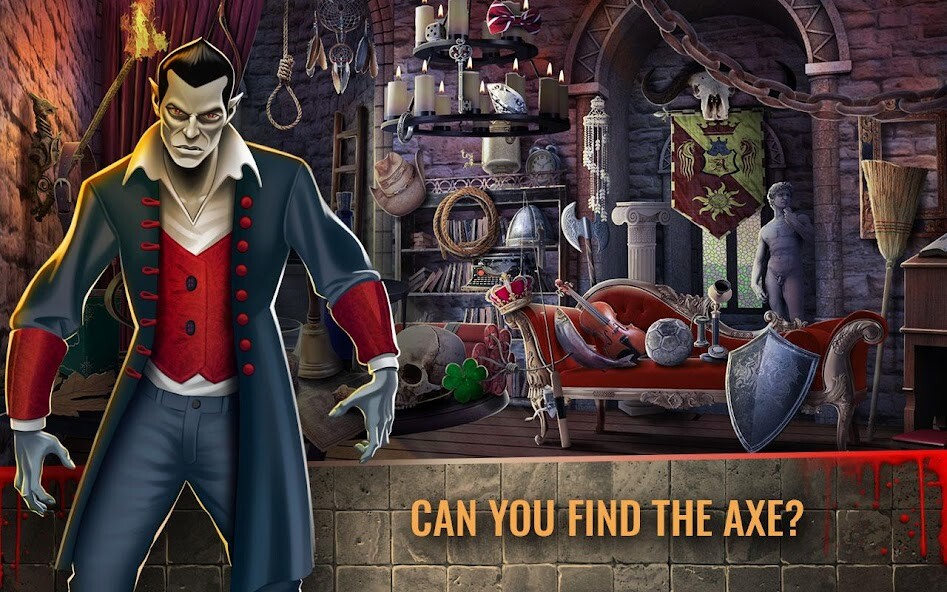 Play APK Vampire Castle Hidden Object Horror Game  and enjoy Vampire Castle Hidden Object Horror Game with UptoPlay com.webelinx.VampireHiddenObjectGames.SacredRelicHunt