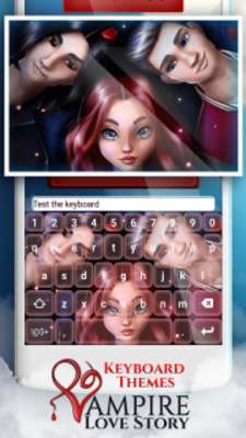 Play Vampire Love Story Keyboard Themes 