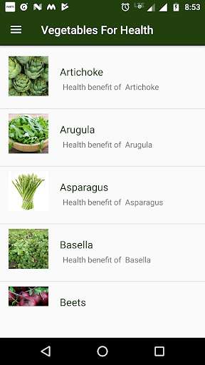 Play APK Vegetables For Health  and enjoy Vegetables For Health with UptoPlay com.extwebtech.vegitablesforhealth