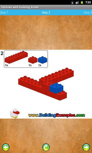 Play APK Vehicles with building bricks  and enjoy Vehicles with building bricks with UptoPlay com.buildingexamples.make.lego.duplo.theme.vehicles