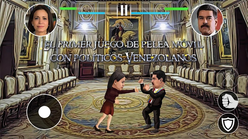 Play APK Venezuela Political Fighting  and enjoy Venezuela Political Fighting with UptoPlay com.RVEntertainment.VenezuelanPoliticalFight