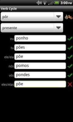 Play Verb Cycle Português 