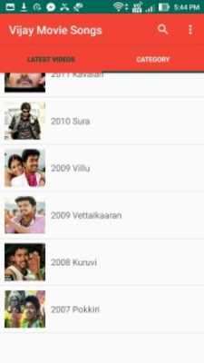 Play Vijay Movie Songs 