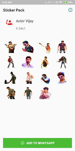 Play APK Vijay - Stickers for WhatsApp  and enjoy Vijay - Stickers for WhatsApp with UptoPlay com.actor.vijay