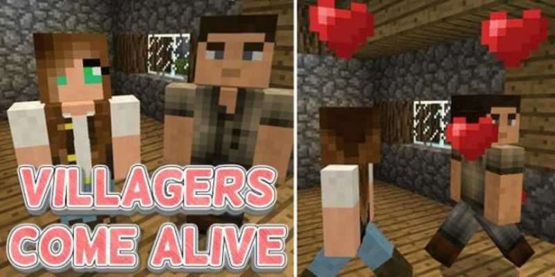 Play Villagers Come Alive MOD MCPE 