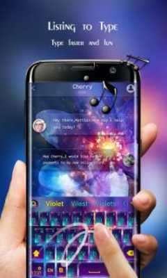 Play Violet GO Keyboard Theme Play Violet GO Keyboard Theme