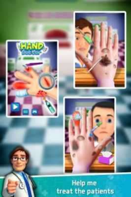 Play Virtual Hand Doctor: Surgery Operation Game 
