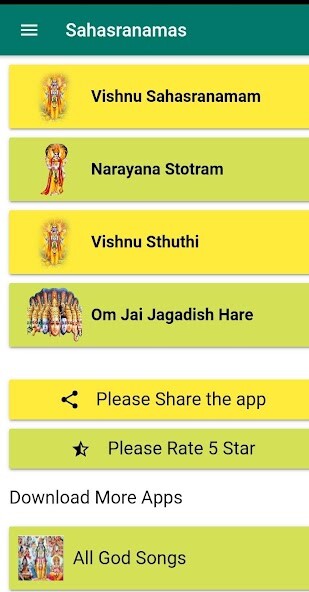 Play APK Vishnu Sahasranamam  and enjoy Vishnu Sahasranamam with UptoPlay com.pwmtech.visnusahasranamam