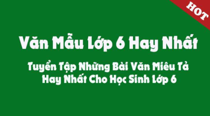 Play Văn Mẫu Lớp 6 Hay Nhất 