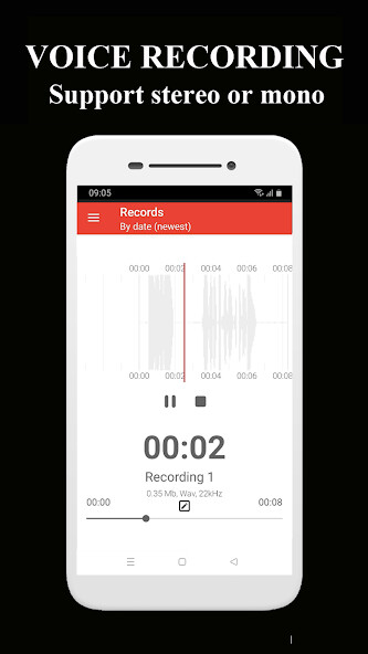 Play APK Voice Memos  and enjoy Voice Memos with UptoPlay com.skl.voicememos
