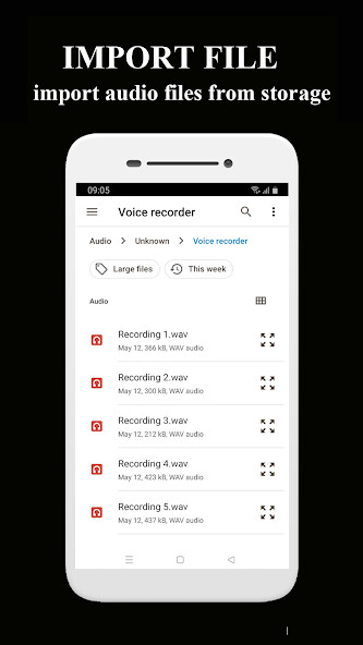 Play APK Voice Memos  and enjoy Voice Memos with UptoPlay com.skl.voicememos