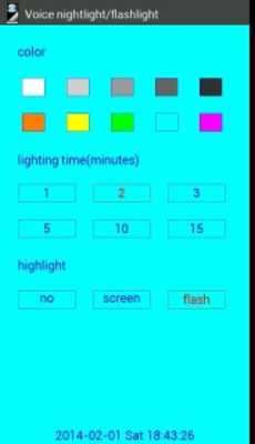 Play Voice nightlight/flashlight 