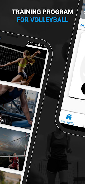 Play APK Volleyball Training  and enjoy Volleyball Training with UptoPlay com.fitivity.volleyball_conditioning