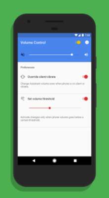 Play Volume Control for Assistant 