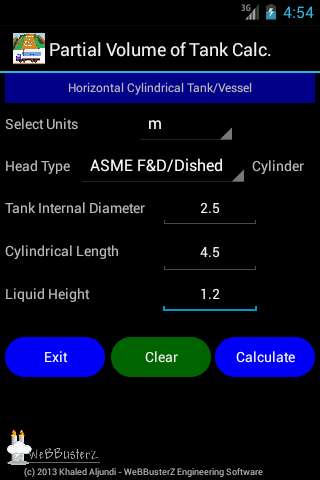 Play Volume of Tank Calculator Free 