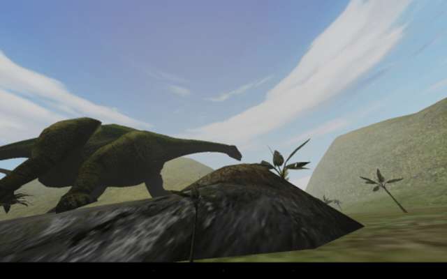 Play VR Jurassic Land,cardboard 