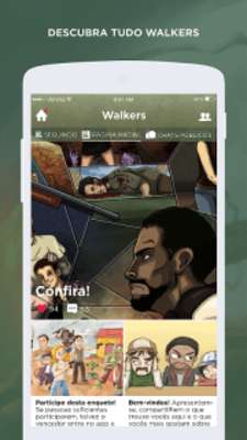 Play Walkers Amino em Português 