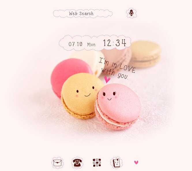 Play APK Wallpaper-Macaron Crescent-  and enjoy Wallpaper-Macaron Crescent- with UptoPlay jp.co.a_tm.android.plus_macaron_lover