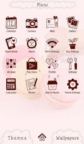 Play APK Wallpaper-Macaron Crescent-  and enjoy Wallpaper-Macaron Crescent- with UptoPlay jp.co.a_tm.android.plus_macaron_lover
