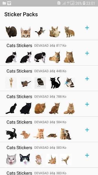 Play WAStickerApps Cat Stickers 