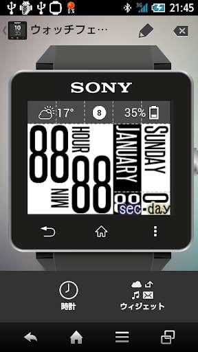 Play APK WatchFace Widgets SmartWatch2  and enjoy WatchFace Widgets SmartWatch2 with UptoPlay net.nefastudio.android.smartwatch2.nfwfwidgets