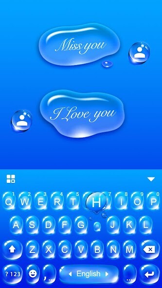 Play APK Water Drop Keyboard Theme  and enjoy Water Drop Keyboard Theme with UptoPlay keyboard.theme.k820000821