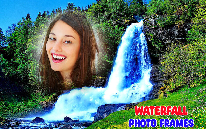 Play Waterfall photo frame 