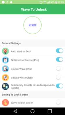 Play Wave to Unlock - Lock Screen 