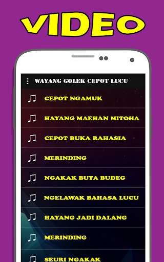 Play APK Wayang Golek Cepot Lucu  and enjoy Wayang Golek Cepot Lucu with UptoPlay com.saleho.wayanggolek