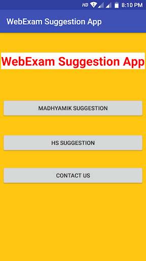 Play WebExam - Madhyamik & HS Suggestion App  and enjoy WebExam - Madhyamik & HS Suggestion App with UptoPlay