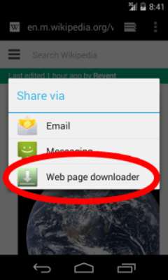 Play Web page downloader 