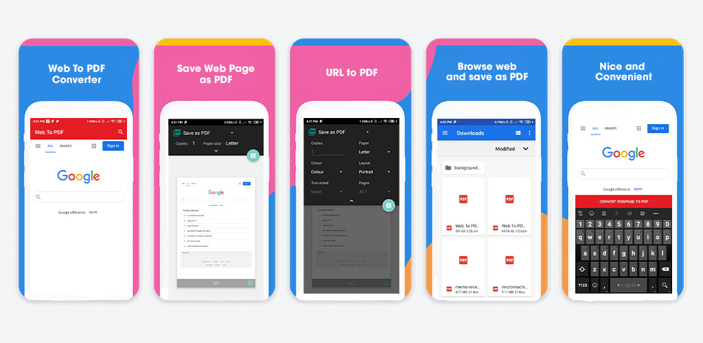 Play Web to PDF Converter 
