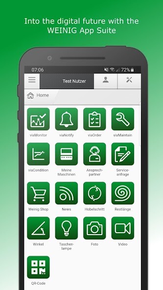 Play WEINIG App Suite 